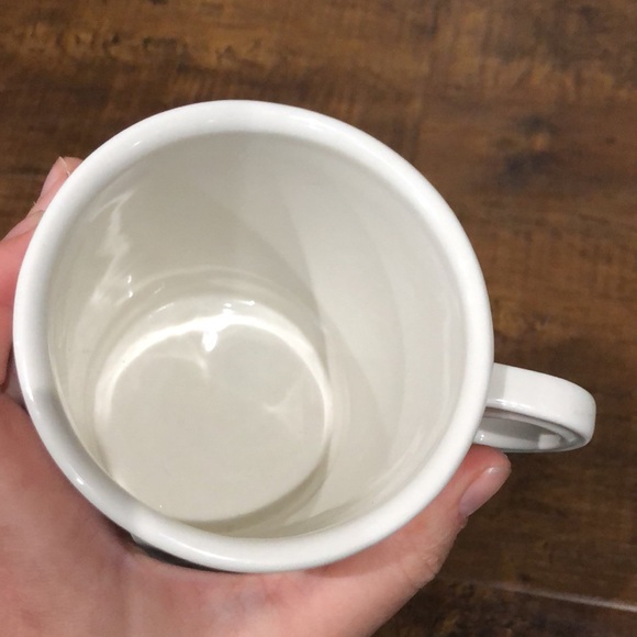 Anthropologie Monogrammed Letter Mug T Dishwasher Microwavable Safe - Picture 4 of 4